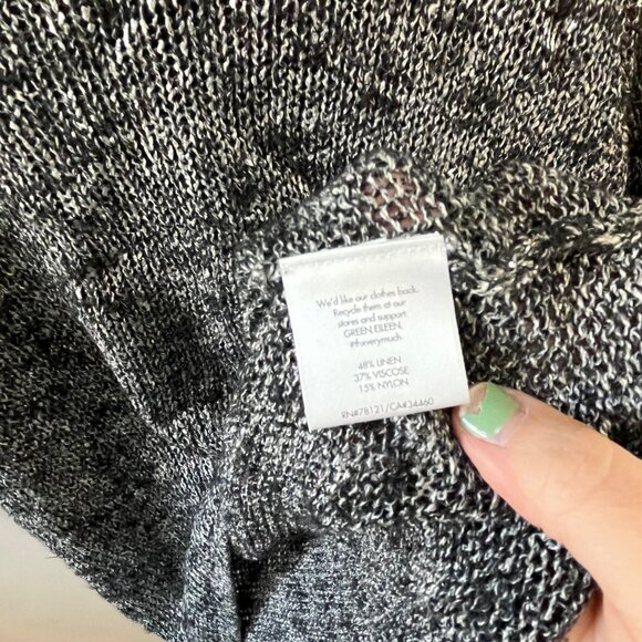 Eileen Fisher Womens Shimmer Karma Linen Blend Knit Sweater Top Size XS - Picture 4 of 5